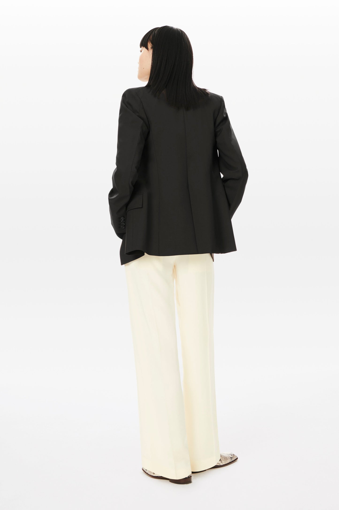 Lightweight Tailored Jacket in Black