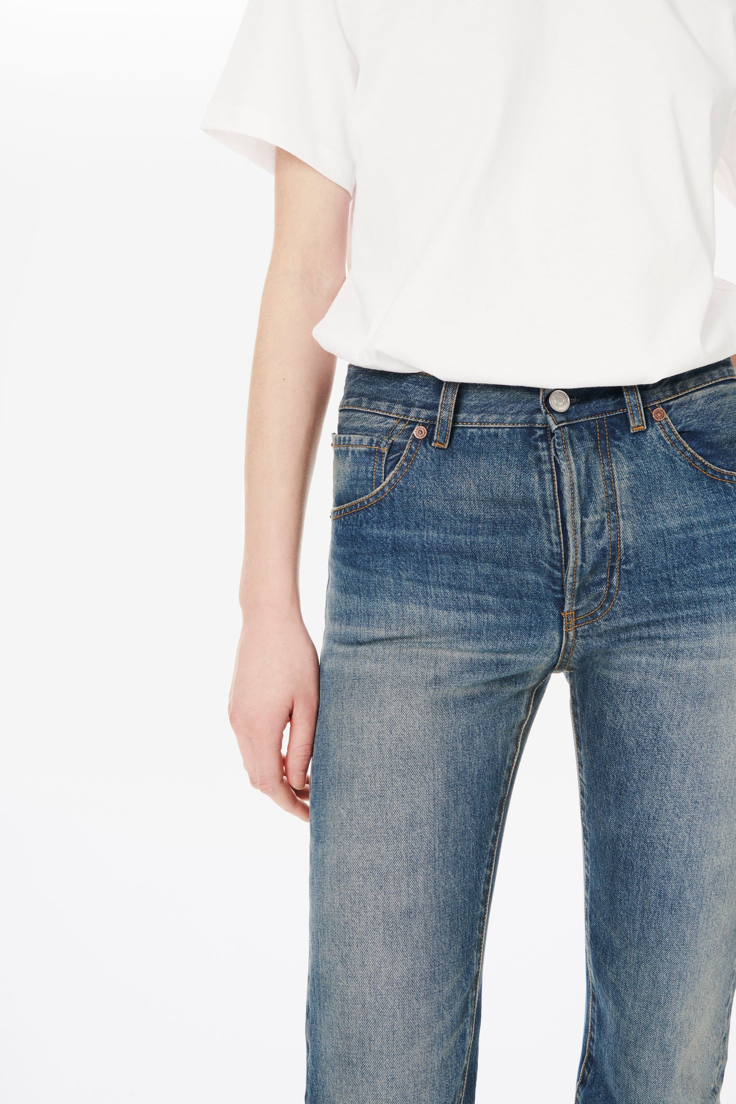 Olivia Jean in Steel Blue Wash