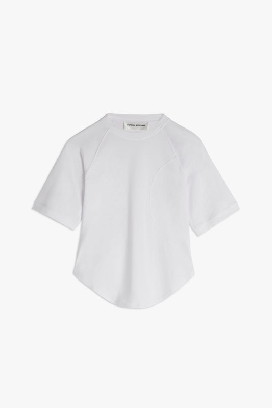 Raglan Sleeve T-shirt in White