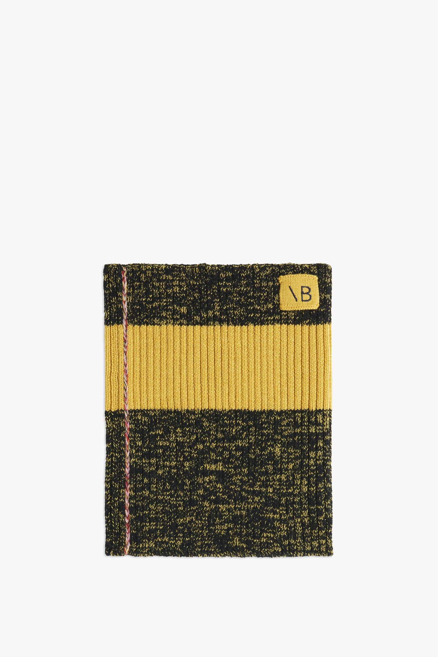 VB x Woolmark Mini Beanie & Snood Set in Navy & Mustard