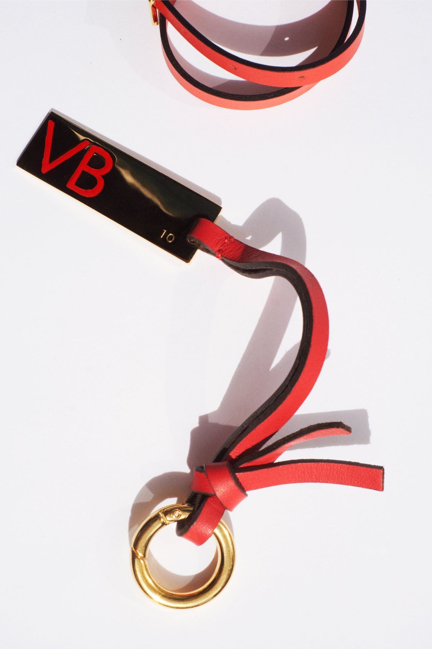 Metal Plaque Keyring