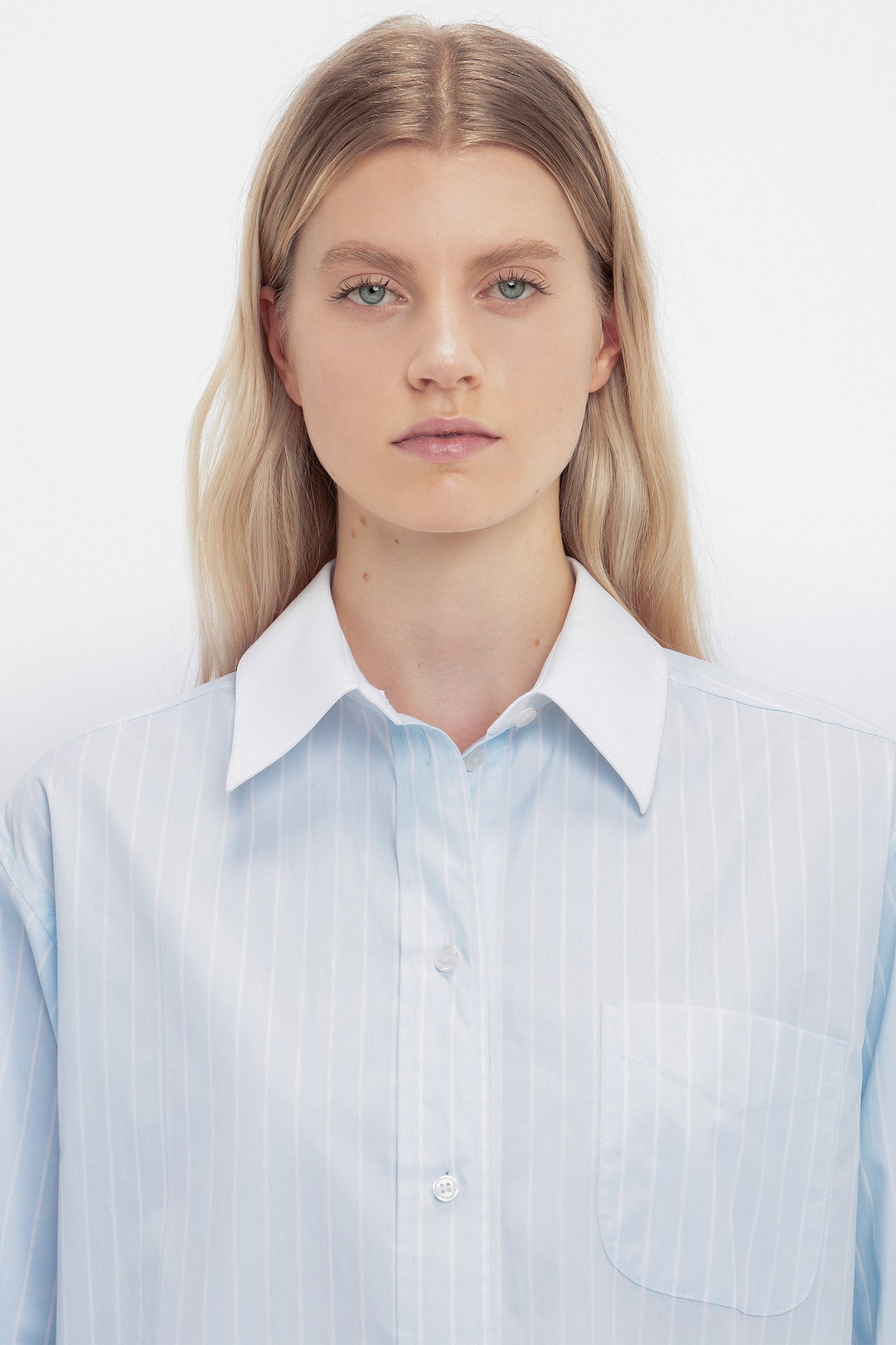 Oversized Mens Shirt In Blue
