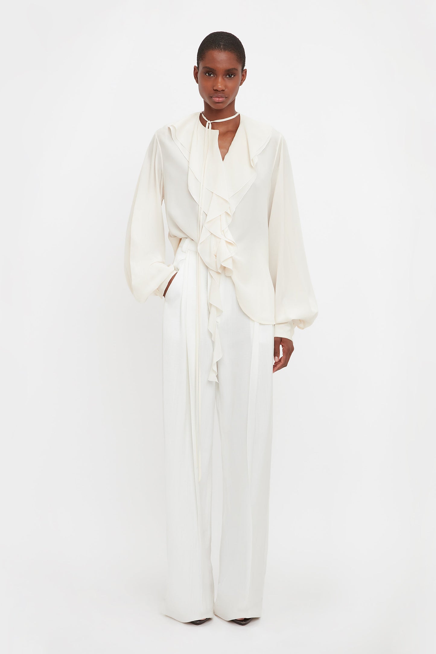 Romantic Blouse in Vanilla