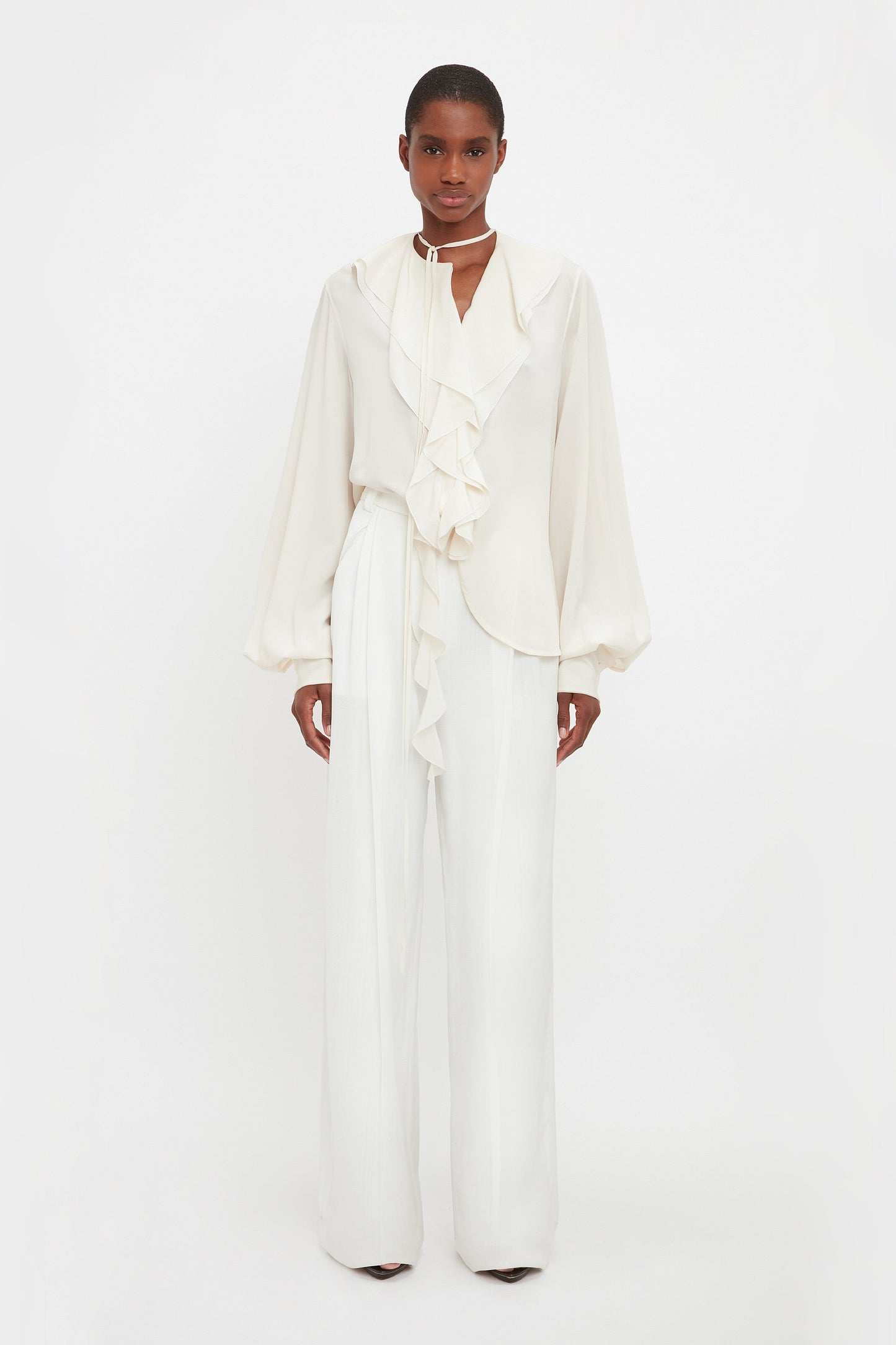 Romantic Blouse in Vanilla