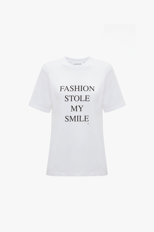 Fashion Stole My Style Slogan T-Shirt