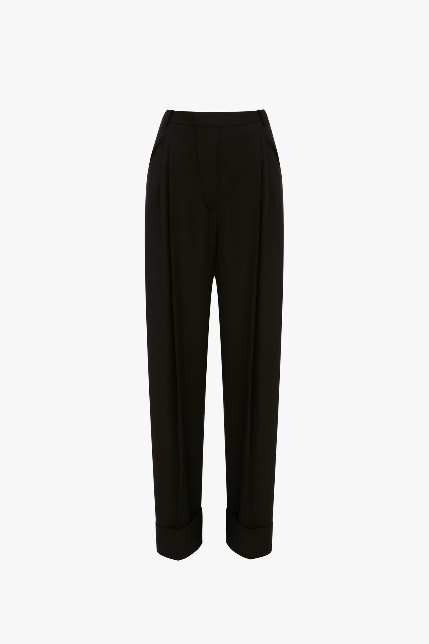 Wide Leg Trouser In Black