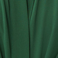 Tie Waist Shirt Dress in Emerald
