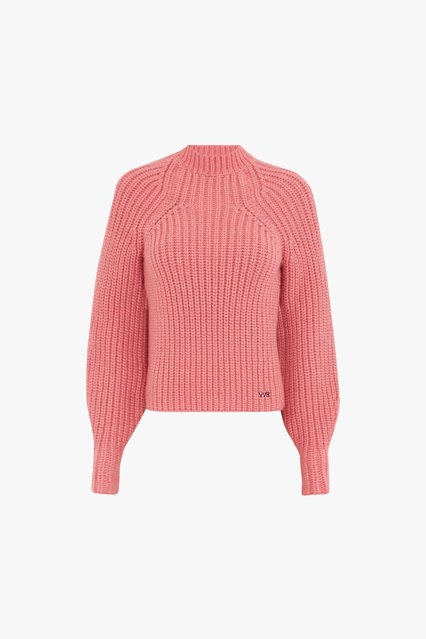 Bell-sleeve Jumper in Pink