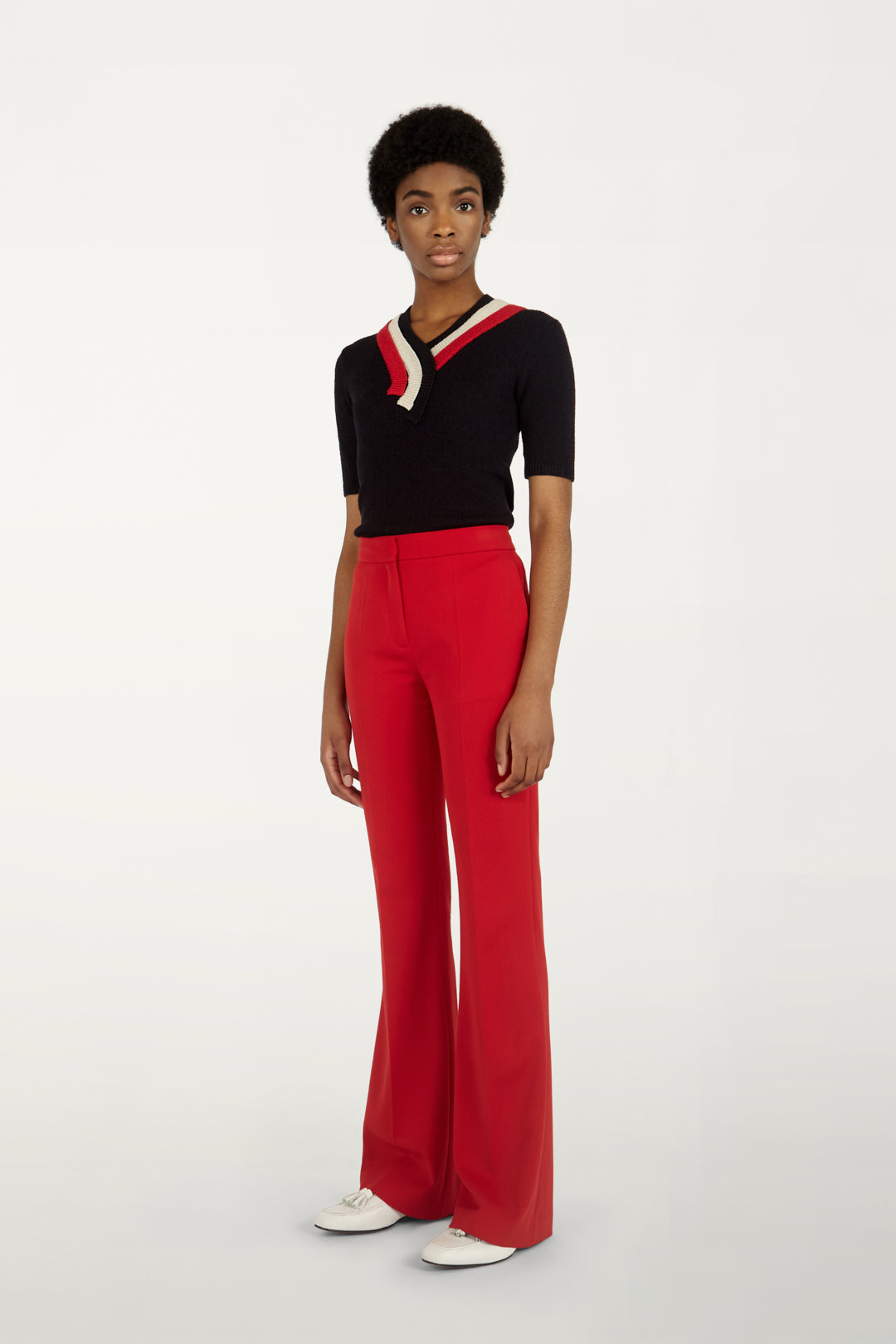 Victoria Trousers in Red