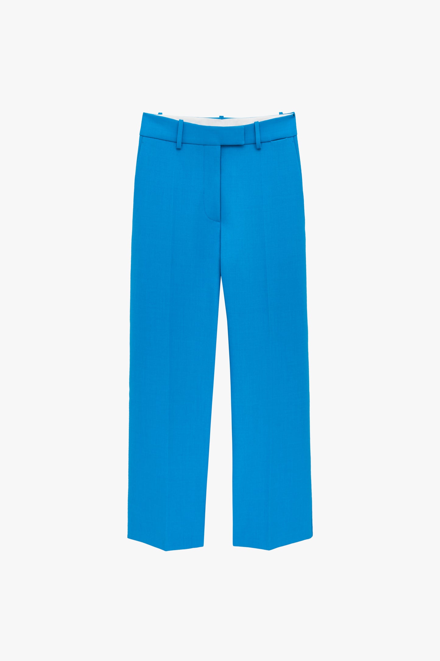 Cropped Trousers in Turquoise
