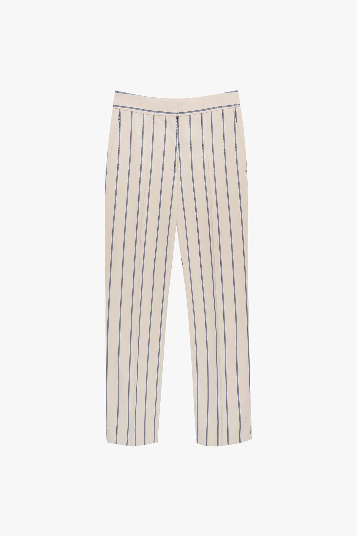 Slim Tailored Trousers in Stripe