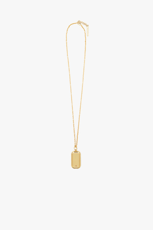 Locket Necklace in Gold