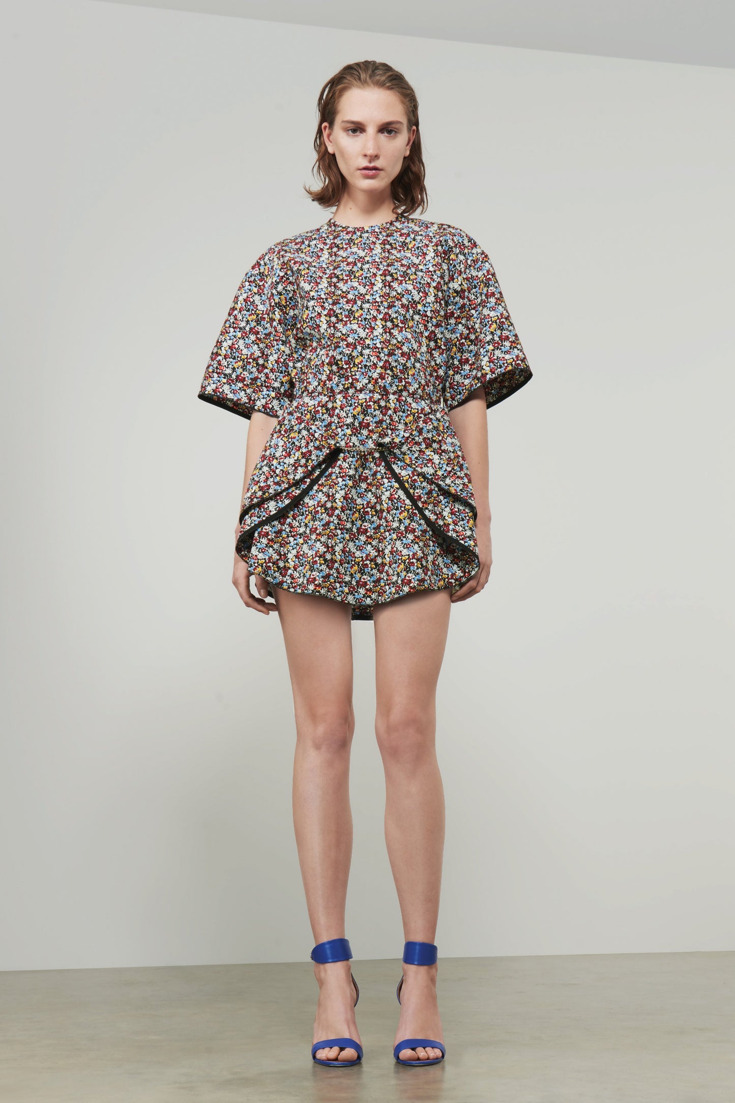 Floral Mini Skirt